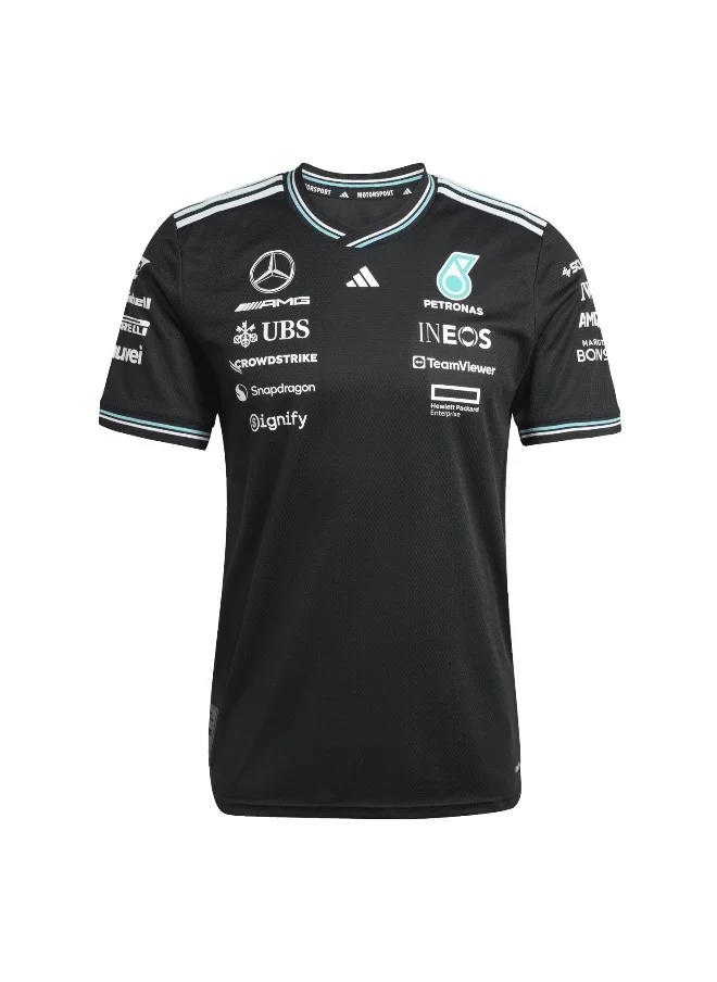 اديداس Adidas Mer Dr Jsyb Am Black Motorsport Jerseys For Men Xs