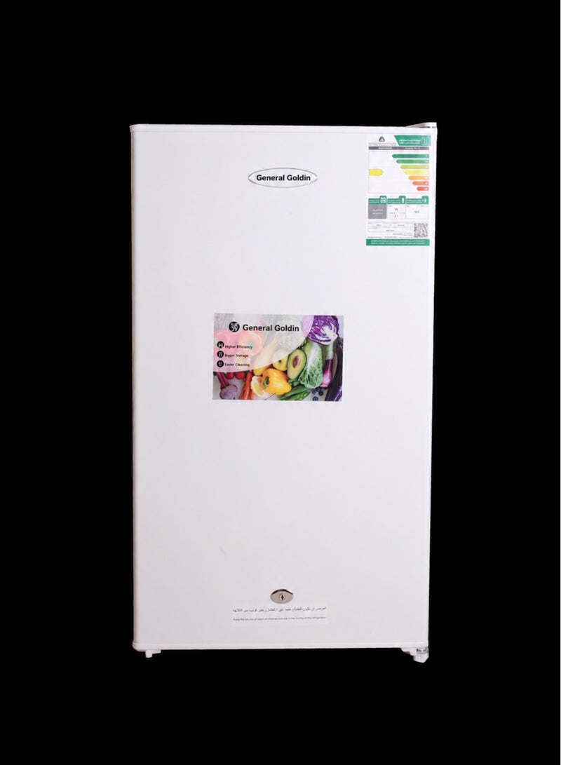 General Goldin 90 Lt 3.18 CuFt Refrigerator, Less Noise, Led Light, White - Image 5