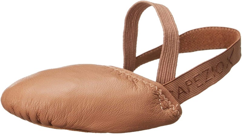 Capezio حذاء كابيزيو للرقص النسائي من الجلد بيرويت II، تان داكن، متوسط - Image 5