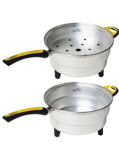 ARTC ARTC Multipurpose Bread And Khameer Maker And Classic Mini Oven 25cm With Italian Heating Element For Baking Roast Toast Grilled 1000W  - Image 2