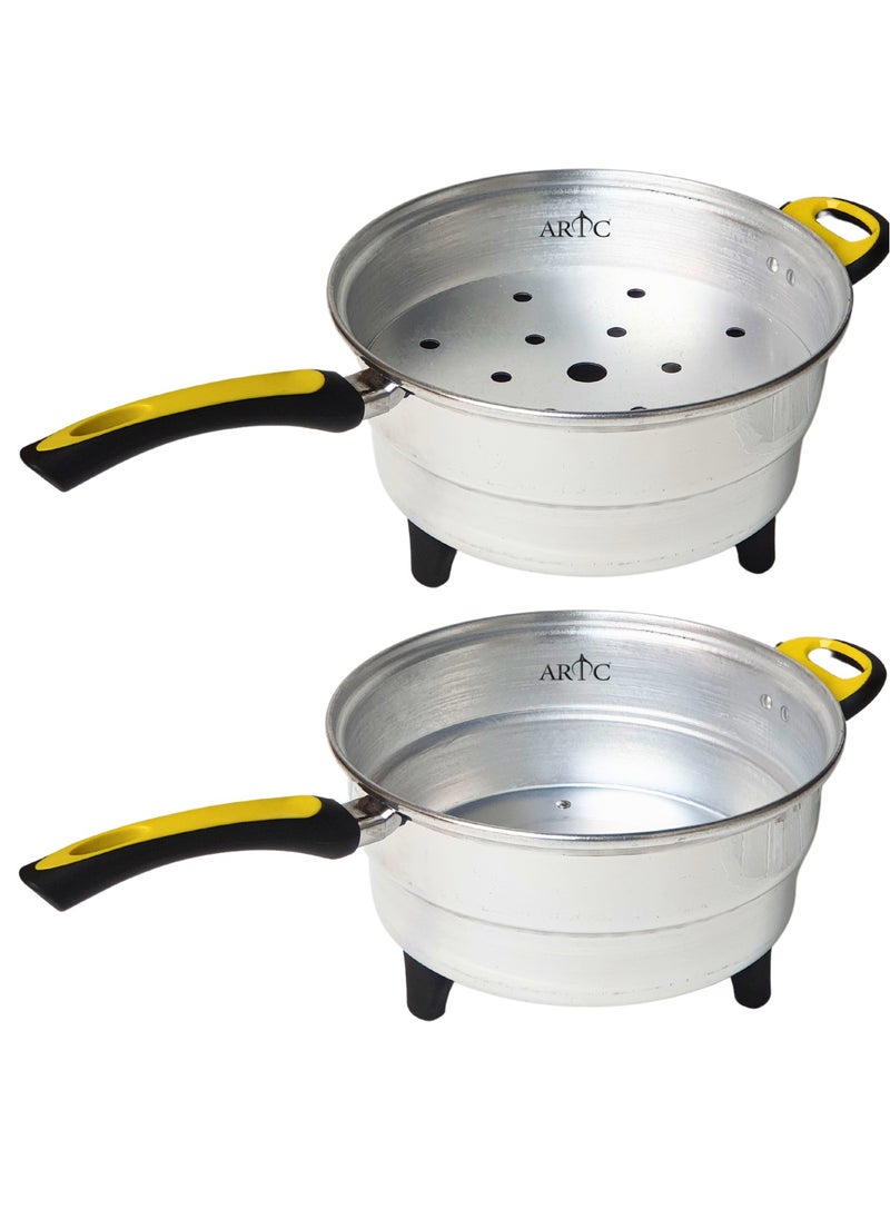 ARTC ARTC Multipurpose Bread And Khameer Maker And Classic Mini Oven 25cm With Italian Heating Element For Baking Roast Toast Grilled 1000W  - Image 2