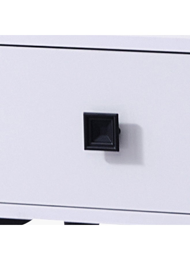 Home Box طاولة بجانب السرير على شكل نجمة مع درج 49.6 × 39.4 × 40 سم  - Image 5
