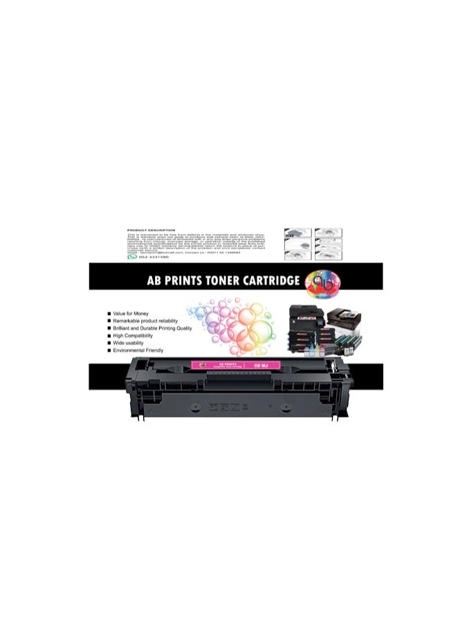 Compatible Toner Cartridge TN-261 MAGENTA is compatible FOR USE WITH BROTHER PRINTERS: HL-3150CDN, HL-3170CDW, MFC-9140CDN, MFC-9330CDW