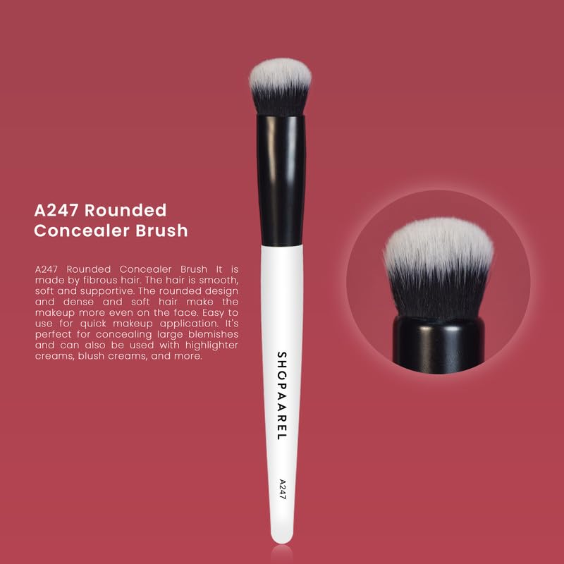 SHOPAAREL A247 ROUNDED CONCEALER BRUSH - Image 2