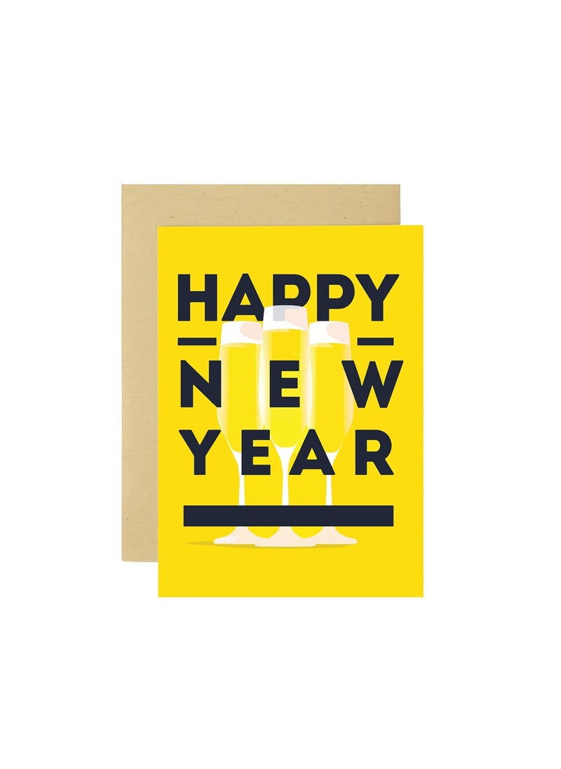 NorthLand Northland Happy New Year Greeting Card 
