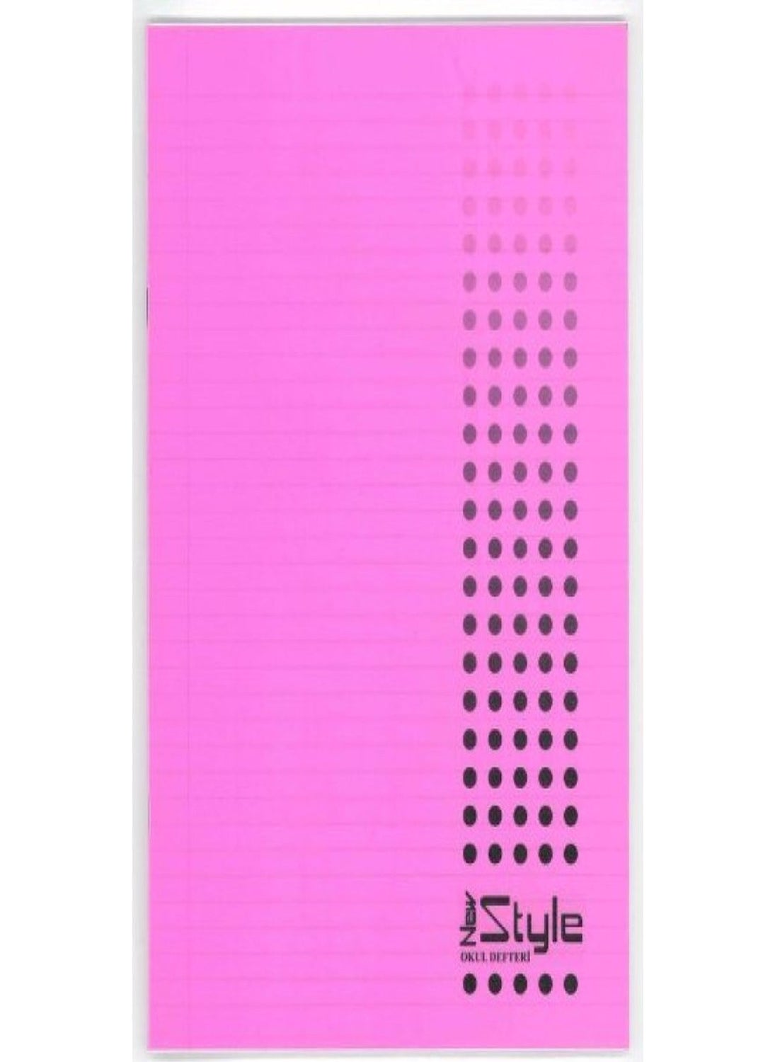 NEW STYLE Striped 60 Sheets Plastic Cover A4 Size Notebook 