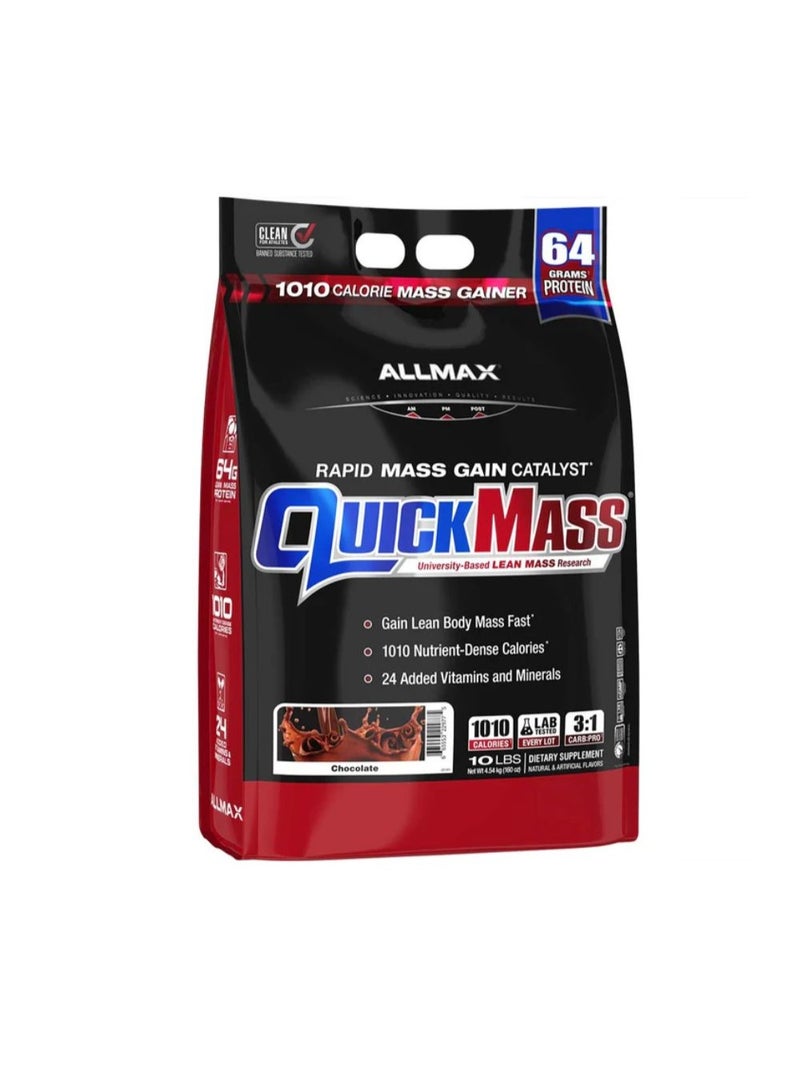 Allmax Quickmass  Chocolate Flavour 10lbs