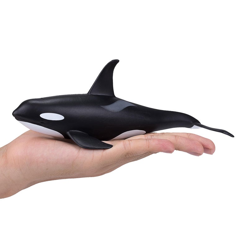 MOJO Orca Whale (aka Killer Whale) International Wildlife Hand Painted Toy Figurine - Image 5