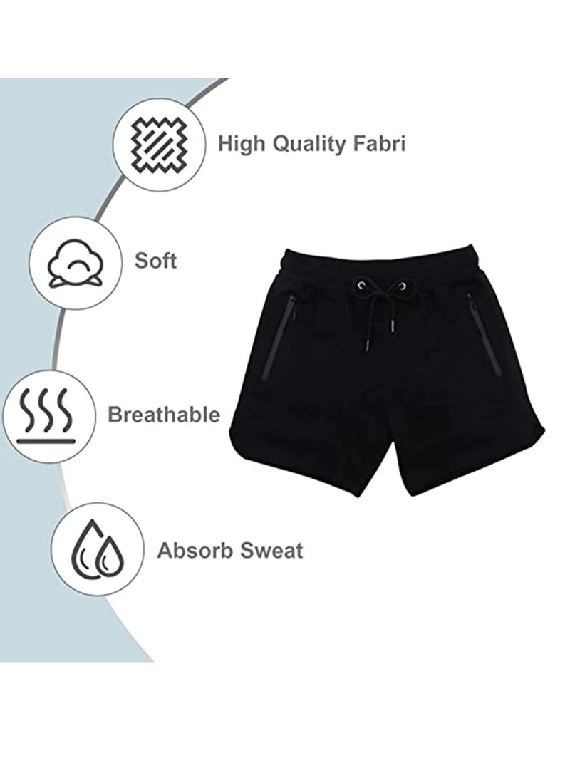 SOLARAE Men's Gym, Workout Shorts, Weightlifting, Squatting Short Fitted, Training Jogger with Pocket Quick Dry, Gym, Naturally breathable and Cool, Not Tight, Essential for Sports and Fitness（XL） - Image 2