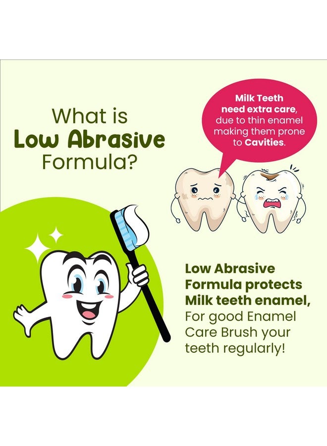 موذر سبارش معجون أسنان طبيعي 100% للأطفال 50 جم فراولة (عبوة من قطعتين) | يقوي اللثة ويبيض الأسنان | معجون أسنان مضاد للتسوس للأطفال خالي من المواد الحافظة والفلورايد والمحليات الصناعية - Image 5
