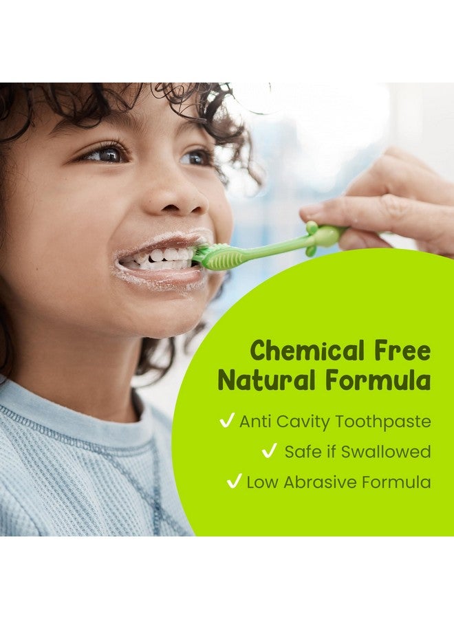 موذر سبارش معجون أسنان طبيعي 100% للأطفال 50 جم فراولة (عبوة من قطعتين) | يقوي اللثة ويبيض الأسنان | معجون أسنان مضاد للتسوس للأطفال خالي من المواد الحافظة والفلورايد والمحليات الصناعية - Image 4