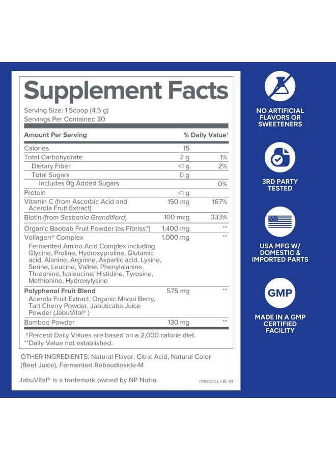 Gundry MD Gundry MD Phyto Collagen Complex, Strength Supporting Multivitamin Powder Supplement with Vitamin C, Amino Acids, and Polyphenols - Strawberry Lemonade (30 Servings)  - Image 5