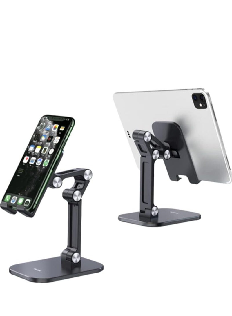 C104 Double Folding Free Rotation Stand for Mobile Phones  7.9-Inch Tablets - Image 2