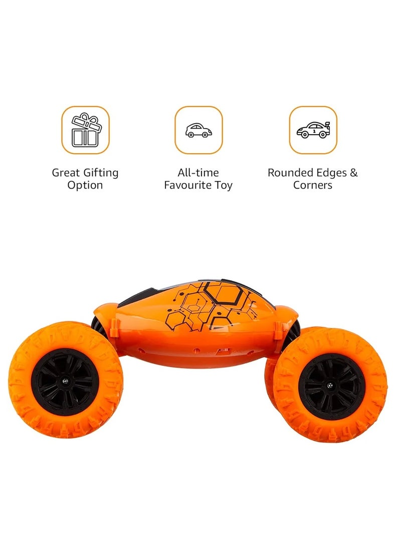 جريت سيارة التحكم عن بُعد Deform Stunt Reversal Climb 4WD – سباق مزدوج الجوانب، تسلق الصخور على الطرق الوعرة، قابلة لإعادة الشحن، بتردد 2.4 GHz للأطفال - Image 4