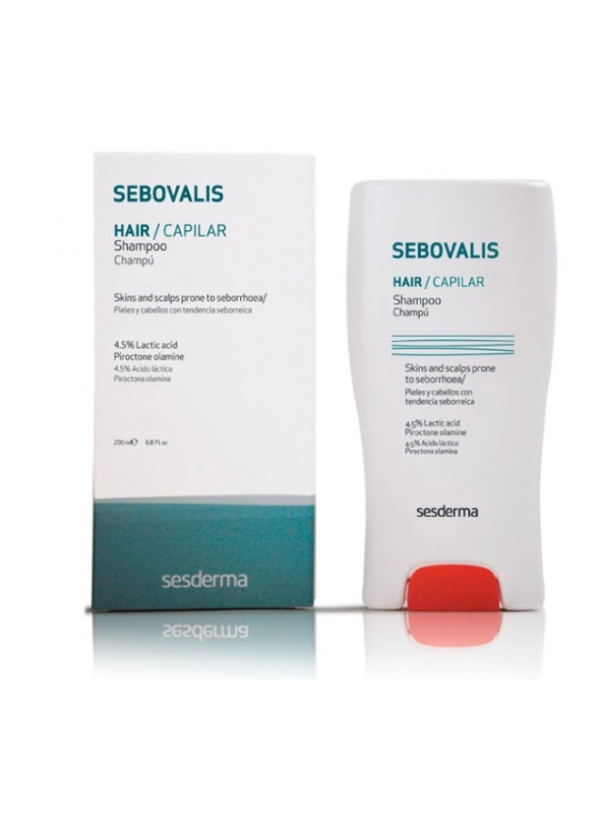Sesderma Sebovalis Dandruff and Seborrhea Treatment Shampoo 200ml - Image 1