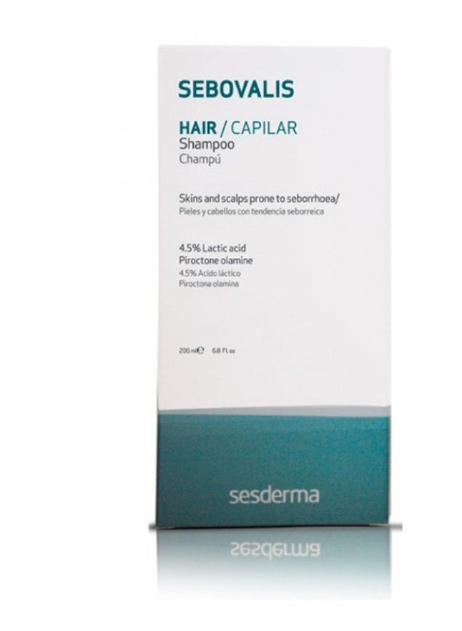 Sesderma Sebovalis Dandruff and Seborrhea Treatment Shampoo 200ml - Image 3