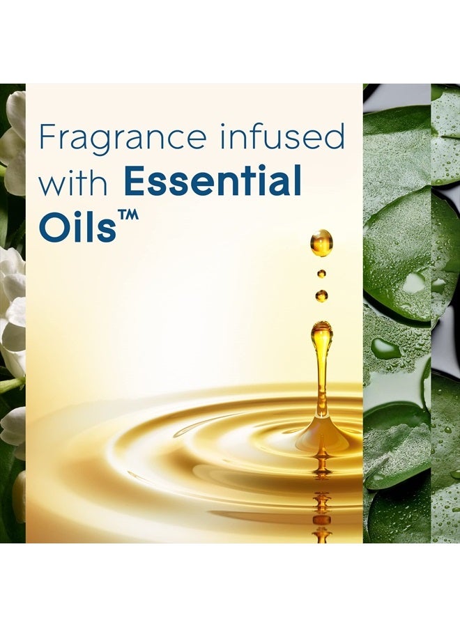 Glade Candle Jar, Air Freshener, 2in1, Moonlit Walk & Wandering Stream, 3.4 Oz, 2 Count - Image 5