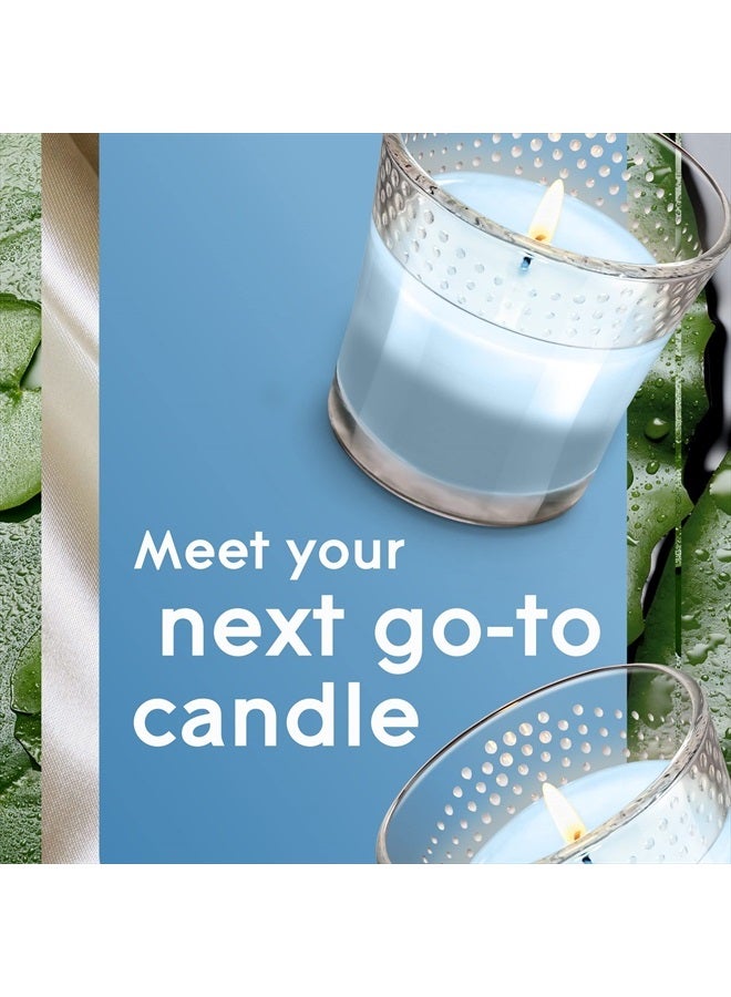 Glade Candle Jar, Air Freshener, 2in1, Moonlit Walk & Wandering Stream, 3.4 Oz, 2 Count - Image 2