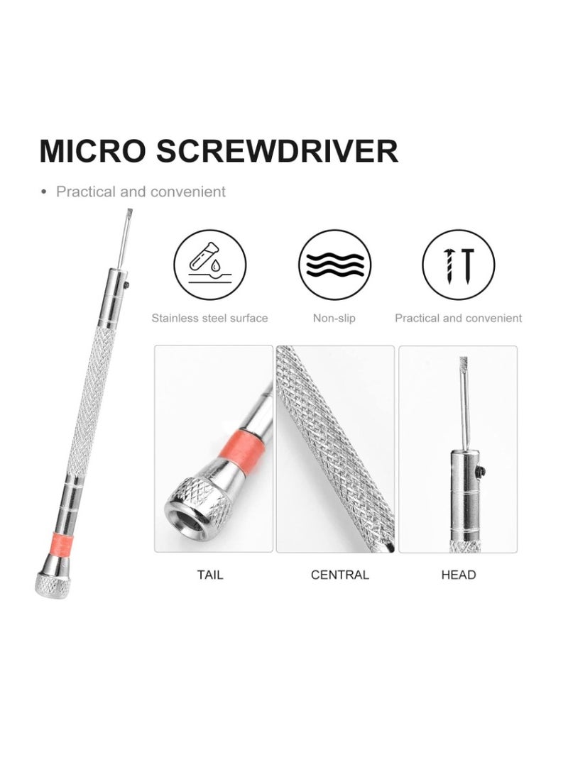 Yakumuz 630 Pcs Tiny Micro Repair Screw Kit Eyeglass Sunglass Repair Kit with Screwdriver for Repair Spectacles, Watch, Jewelry - Image 3