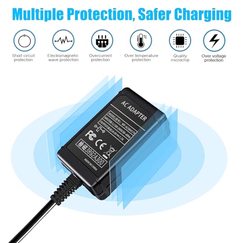 TKDY AC-L100 for Sony Handycam Camcorder Charger Cord Replace AC-L10A L10B L15A L15B L100A L100B L100C AC Adapter, fit for Sony Hi8 CCD- TRV128 TRV103 TRV130 TRV150 TRV108 TRV308 etc. - Image 5