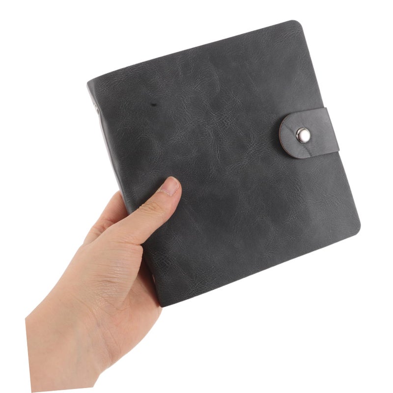 Garden Supplies Organizer Binder With Clear Storage Pockets Durable Black Cover - Image 5