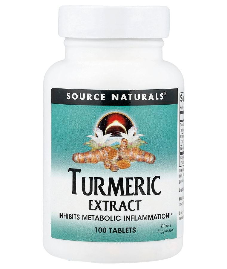 Turmeric Extract 100 Tablets