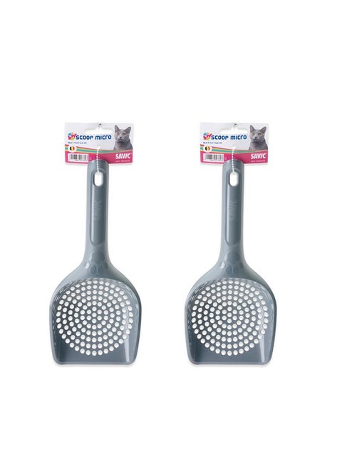 Savic Micro Cat Litter Scoop, Pack of 2