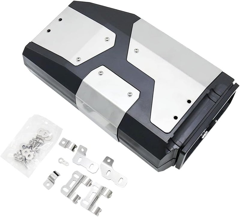Shkalacar R1250GS Motorcycle Tool Box - Left Side Bracket Aluminum Box for BMW R1250GS R1200GS LC & Adventure - Image 3