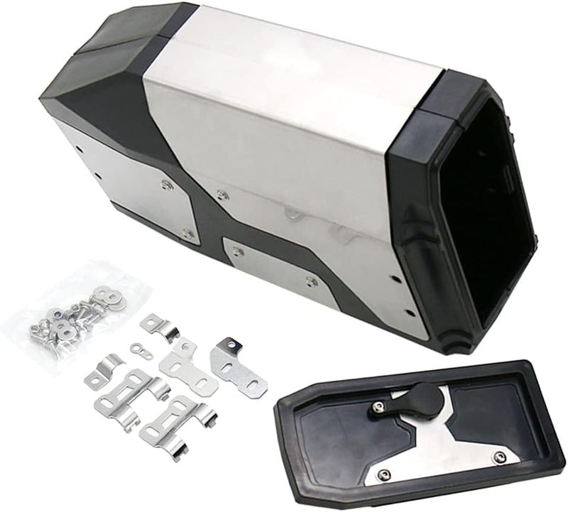 Shkalacar R1250GS Motorcycle Tool Box - Left Side Bracket Aluminum Box for BMW R1250GS R1200GS LC & Adventure - Image 5