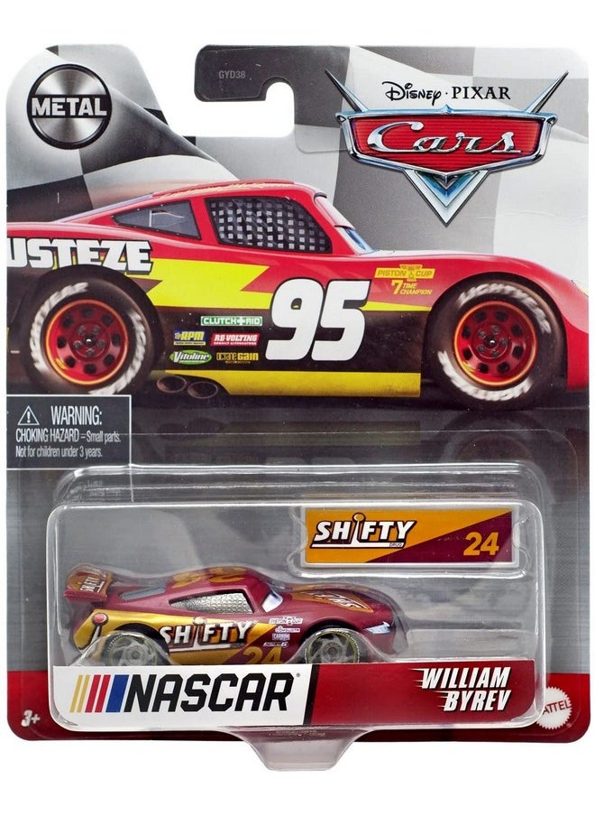 Disney Cars - William Byrev, [Red] 1:55 Scale Die Cast - Image 1