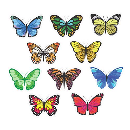 BOOKWORM Butterfly Series Profile Cut Magnetic Bookmark | Gift for Readers and Book Lovers | Set of 10 - Image 2