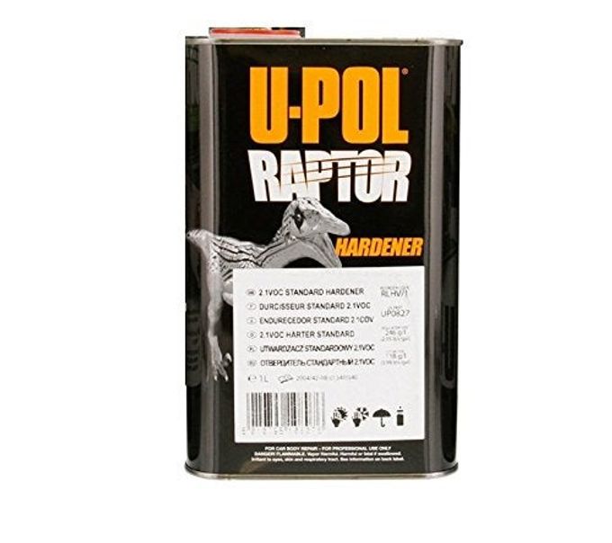 U-POl Raptor Black Urethane Spray-On Truck Bed Liner Kit W/Free Spray Gun, 8 Liters - Image 2