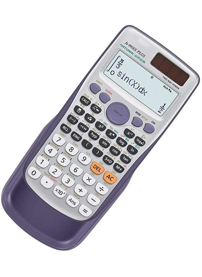 LEXIN - FX-991ES Plus Dot Matrix Scientific Calculator White - Image 1