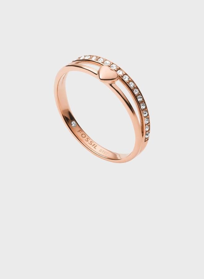 FOSSIL Val Stone Glitz Stackable Ring - Image 3