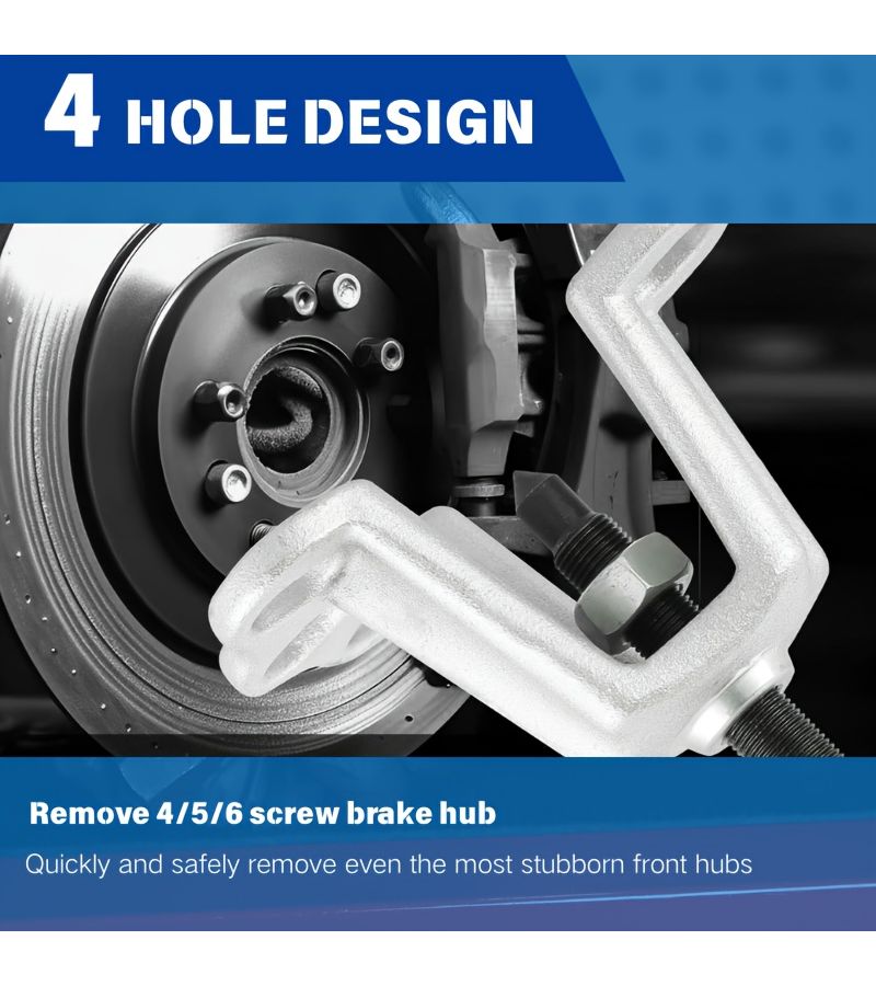 Universal Front Wheel Hub Puller Flange Type for 3 3/4 to 4 1/2 Inch IDs - Image 5