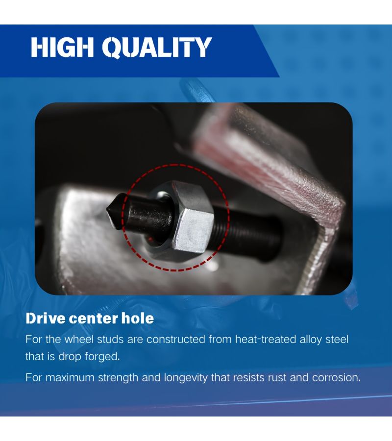 Universal Front Wheel Hub Puller Flange Type for 3 3/4 to 4 1/2 Inch IDs - Image 4
