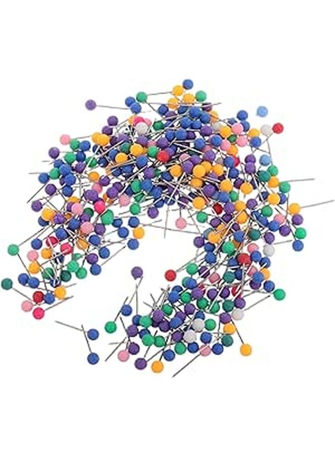 Colorful Ball Head Straight Pins 4pcs for DIY Sewing Quilting Crafts Fabric Decoration Jewelry Making - Image 1