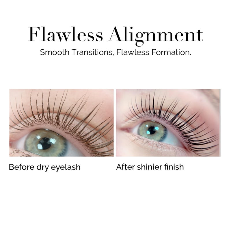 Dlux Professional Lash Sealant for Eyelash Extensions - Lash Sealer For Cluster Lashes DIY Lash Extension Coating Long Lasting 2 Weeks Lash Seal, Lash Tech Gifts for Women - Image 3