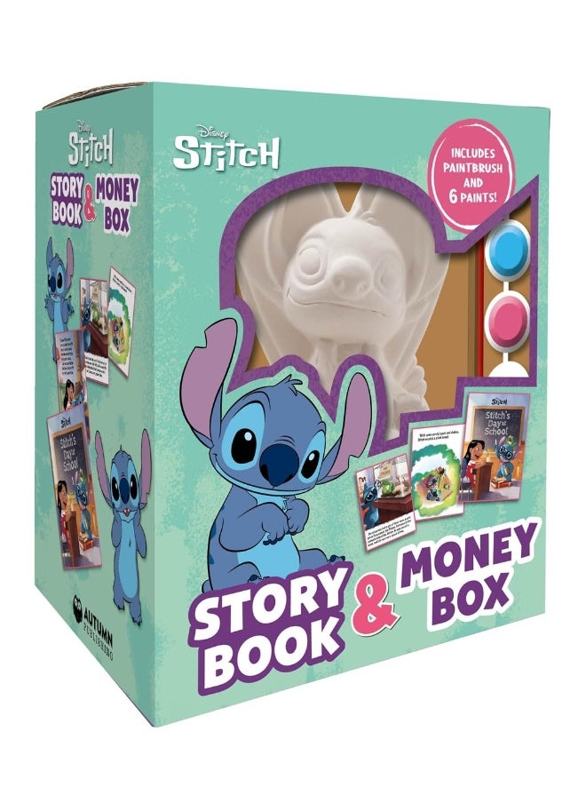 Disney Stitch: Story Book & Money Box  - Image 1
