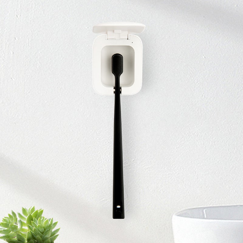 Toothbrush Sterilizer UV Light Punch-free Toothbrush Holder USB Charging Tooth Brush Sterilizer Box - Image 4