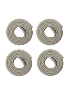 Child Proofing Pre Taped Edge Guard Strip (26Ftpack Of 4) For Sharp Edges Of Furniture & Corners (Grey Color)
