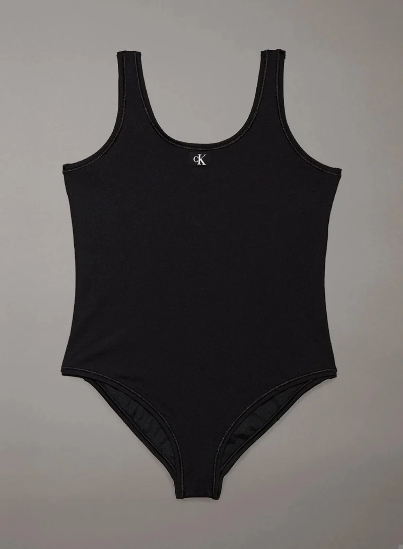 Girls Swimsuit - CK Monogram