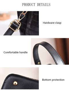 Bucket Bags and Purses For Women Hobo and Shoulder Handbags with 2 Detachable Straps Womens Elegant Crossbody Bags with Large Capacity Gift for Mother Girl Friend Wife Black - pzsku/Z3EC087D22CD3FC598F80Z/45/_/1690427832/b15dab07-4619-4192-bdd4-eb5949d8bcb3