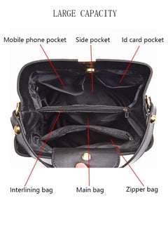 Bucket Bags and Purses For Women Hobo and Shoulder Handbags with 2 Detachable Straps Womens Elegant Crossbody Bags with Large Capacity Gift for Mother Girl Friend Wife Black - pzsku/Z3EC087D22CD3FC598F80Z/45/_/1690427833/51ba8cec-39e6-4075-84c6-3c789652de5f