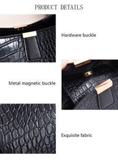 Bucket Bags and Purses For Women Hobo and Shoulder Handbags with 2 Detachable Straps Womens Elegant Crossbody Bags with Large Capacity Gift for Mother Girl Friend Wife Black - pzsku/Z3EC087D22CD3FC598F80Z/45/_/1690427833/e39f46c4-e520-42c9-9860-67e90a466cb3