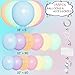 MEBAY Pastel Rainbow Balloon Arch Garland Kit 155Pcs Multicolor Macaron Balloons for Birthday Party Baby Shower Wedding Decorations - Image 4