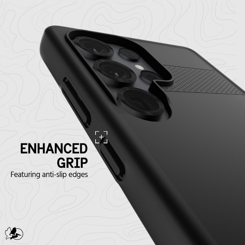 Pelican Protector Samsung Galaxy S25 Ultra Case [Magnetic and Wireless Charging] Rugged Phone Cover w/ 16ft Military-Grade Drop Protection - Heavy Duty Case for Samsung Galaxy S25 Ultra 6.9" - Black - Image 5
