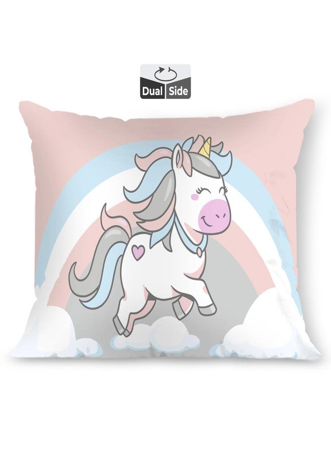 Brizberry® Kids Pillow Cushion with Super Soft Fabric | Animal & Cartoon Prints | 12x18 inches (Design 19) - Image 1