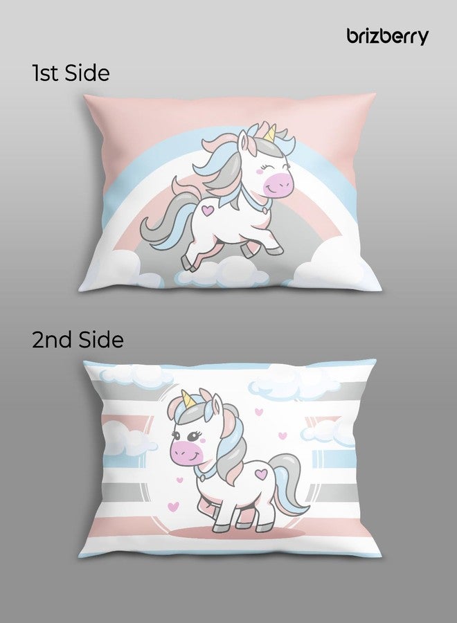Brizberry® Kids Pillow Cushion with Super Soft Fabric | Animal & Cartoon Prints | 12x18 inches (Design 19) - Image 2