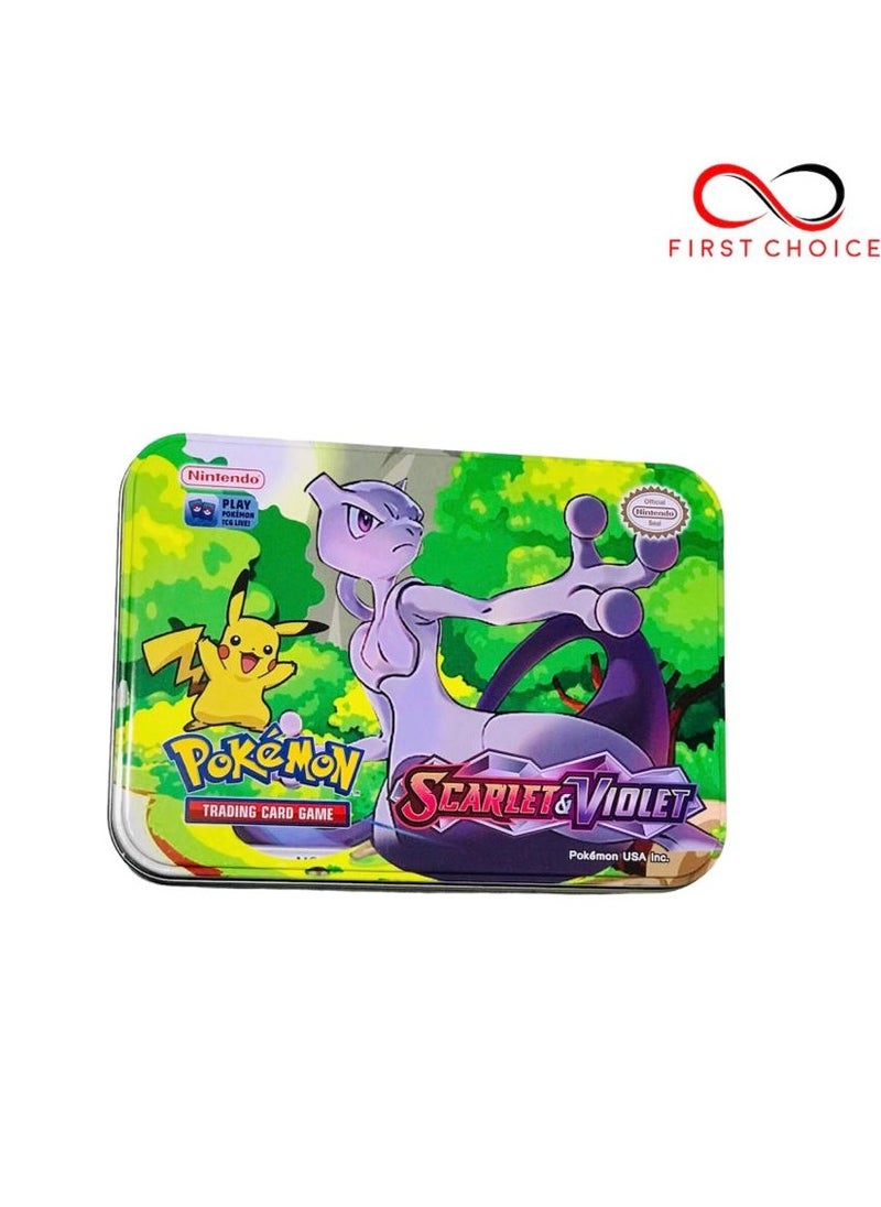 Pokemon Del Cyril's Sun & Moon Cosmic Eclipses Toy Cards, One Pack For All Ages, Berning Shadow Moon Cards Play Surprisingly, Sealed Pack In Attractive Tin Metal Box (Multicolor  - Image 2